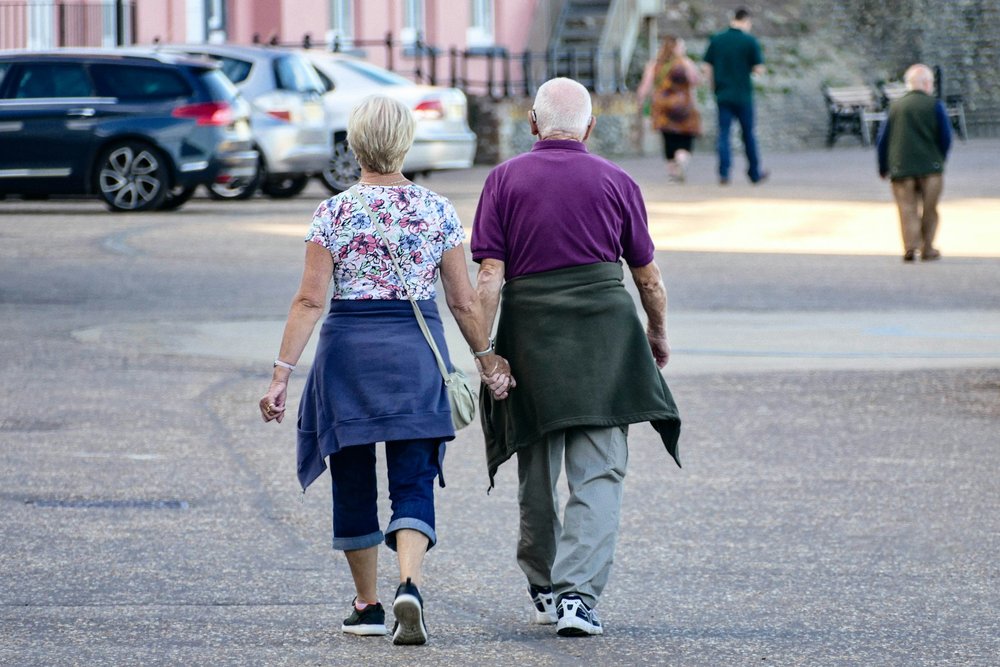 Retirement planning conversation with documents